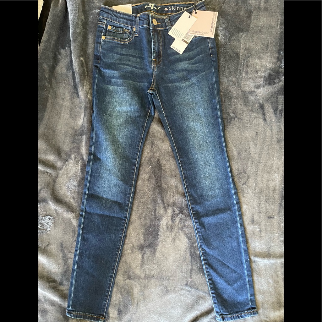 Brand New 7 For All Mankind The Skinny Jeans
